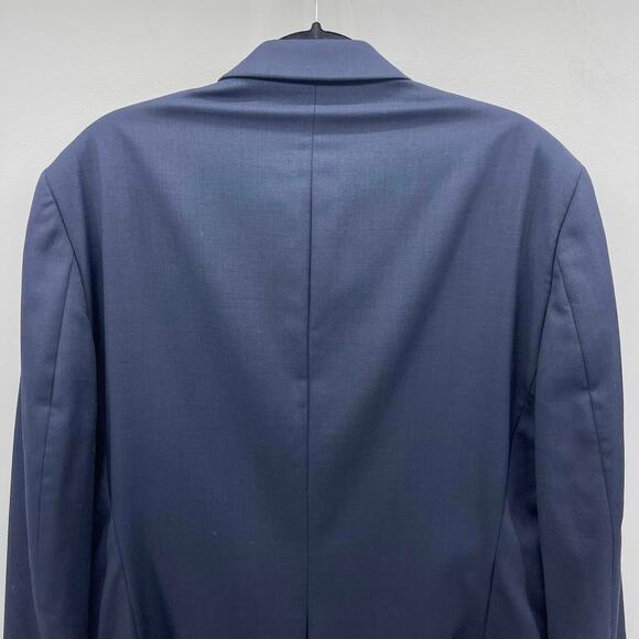 Ralph Ralph Lauren Sport Coat Mens 44S Navy Blue 100% Wool Blazer Jacket - Picture 6 of 12
